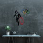 Wallity Banksy - 7 Escultura de pared Multicolor